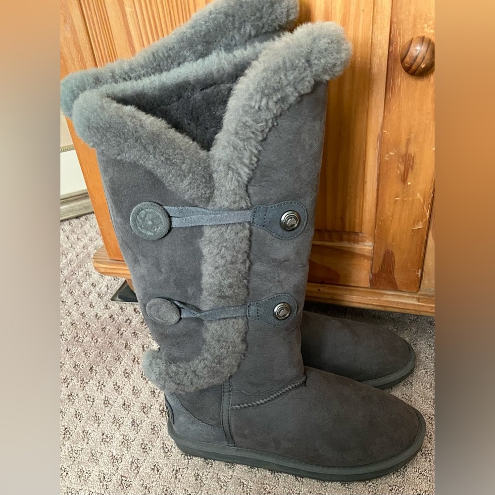 Boot Australian Luxe collective tall grey shearling Size 9